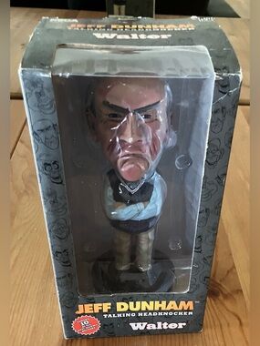 EUC Jeff Dunham Walter Talking Headknocker Figurine NECA 2011 NIB